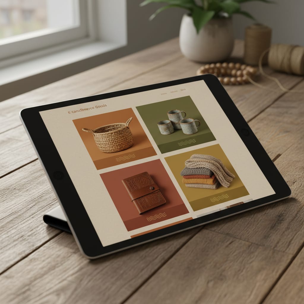 E-commerce Artisanat (Next.js, Strapi)